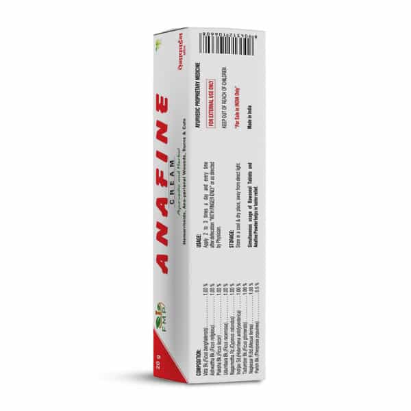 Fine Morning Pharma Ayurvedic Anafine Cream (Pack Of 2) For Piles & Fissures (30G)