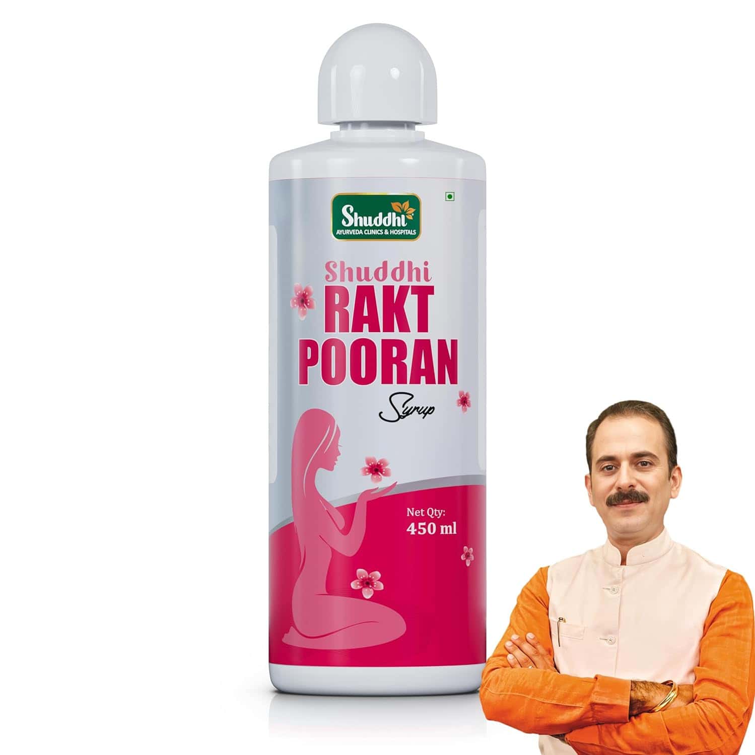 Shuddhi Rakt Pooran Syrup | Ayurvedic Women Wellness Tonic | Women Health Syrup | 450ml