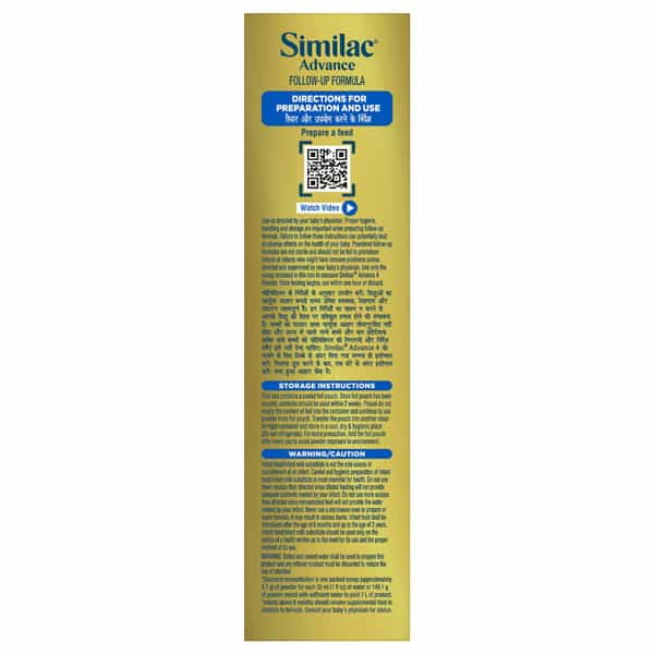 Similac Advance Stage 4 Follow Up Formula (18 To 24 Months) Refill Of 400 G
