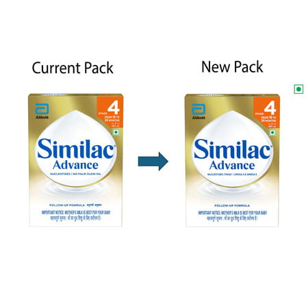 Similac Advance Stage 4 Follow Up Formula (18 To 24 Months) Refill Of 400 G