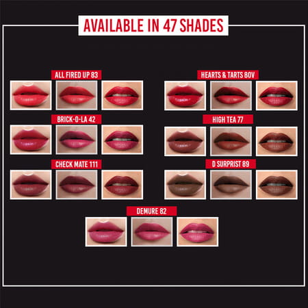 Colorbar Velvet Matte Lipstick- Deep Fantasy