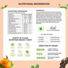 Vegan Greens Plant Based Dht Blocker With Biotin, Omega 3, Stinging Nettle & More. 50 Effer., Orange