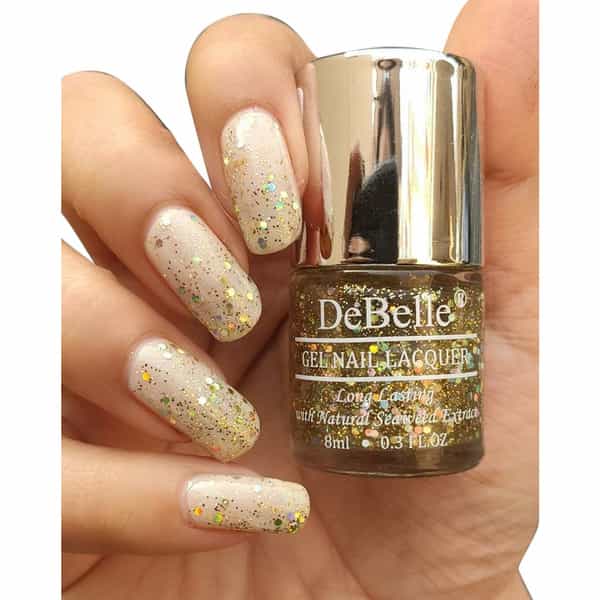 Debelle Gel Nail Polish Combo Set Of 3 Chrome Beige 24 Ml (8 Ml Each)