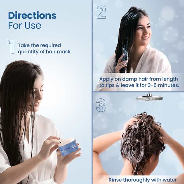 Yuthika Ultra Care Hair Mask 500Ml | Professional Hair Mask For Dull Dry And Brittle Hair