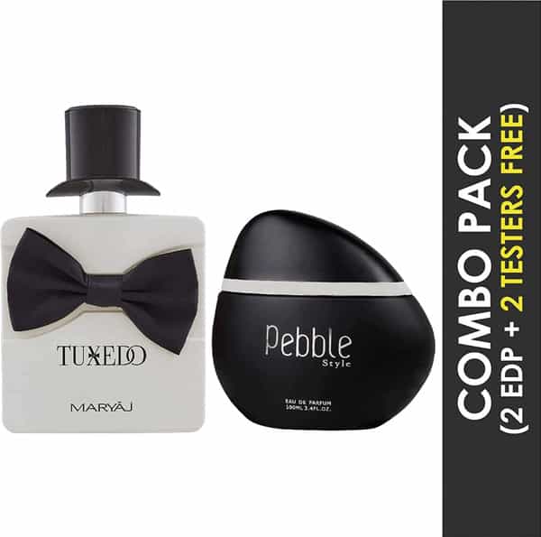 Maryaj Tuxedo For Him Edp 100Ml & Pebble Style Edp 100Ml For Men Pack Of 2