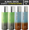 Ajmal 2 Nightingale & 2 Magnetize Deodorant Pack Of 4 Deodorant 200Ml Each (Total 800Ml) For Unisex