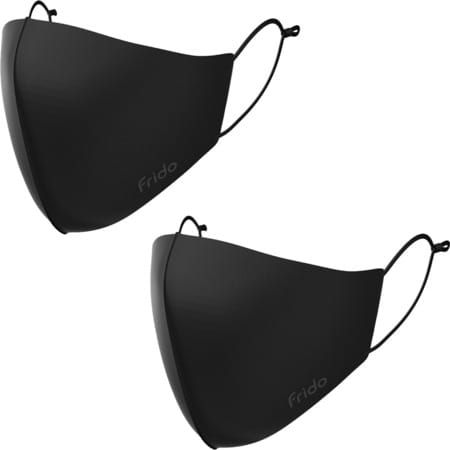Frido Ultimate Copper Mask For Kids|Reusable|Super Breathable|Ear Loops|Age Group 14-18|Pack Of 2
