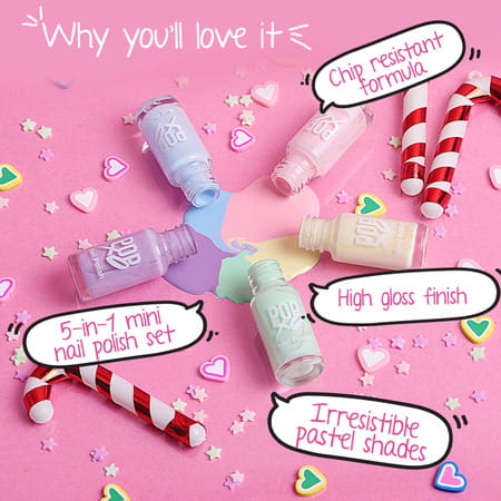 Myglamm Popxo Makeup Collection -Mini Nail Kit-Dreamin'