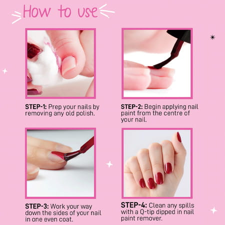 Myglamm Popxo Makeup Collection -Mini Nail Kit-Dreamin'