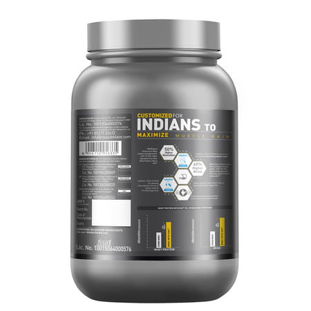 Muscleblaze Biozyme Performance Whey Protein, Labdoor Usa Certified (Rich Chocolate, 850 G / 1.8 Lb)