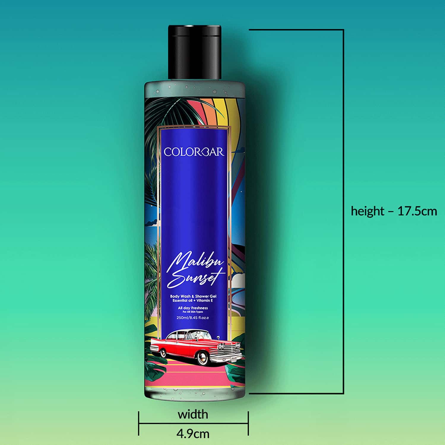 Buy COLORBAR BODY WASH & SHOWER GEL MALIBU SUNSET 250 ML Online