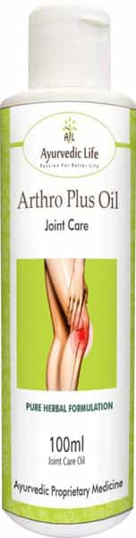Al-Ayurvedic Life Arthro Plus Joint Care Oil - 100 Ml Pack Of 2