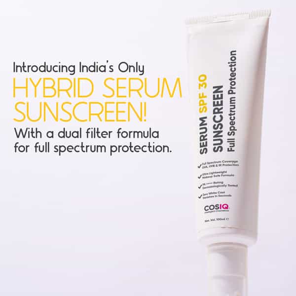 Cos-Iq Daily Use Sunscreen Serum Spf 30 Pa++++ Broad Spectrum 100Ml Uva Uvb And Ir Protection
