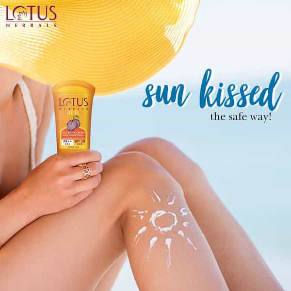 Lotus Safe Sun Sun Block Pa++ Spf-30 Cream 100 Gm