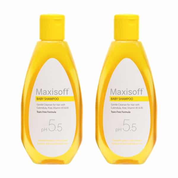 Maxisoft Baby Shampoo | Gentle Cleanser For Hair | Bottle | 100 Ml | Pack Of 2