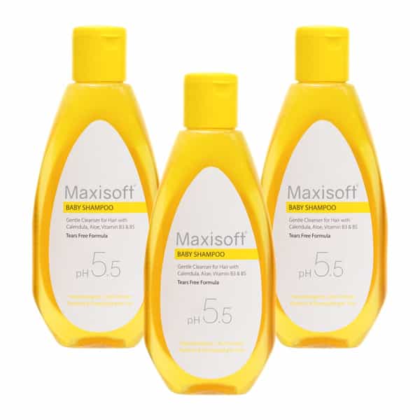 Maxisoft Baby Shampoo | Gentle Cleanser For Hair | Bottle | 100 Ml | Pack Of 2