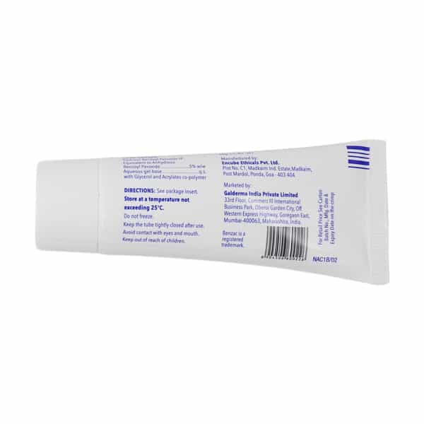 Benzac Ac 5% Tube Of 30Gm Gel