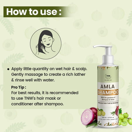 Tnw-The Natural Wash Amla Shampoo - 200 Ml