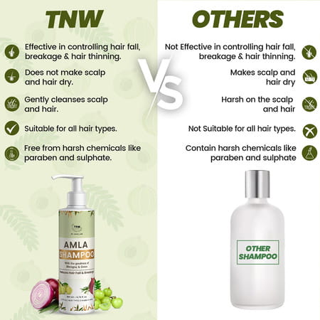 Tnw-The Natural Wash Amla Shampoo - 200 Ml