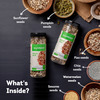 Liveasy Healthy Roasted Seed Mix - Blend Of 6 Fibre Rich Healthy Roasted Seeds - 200 Gms