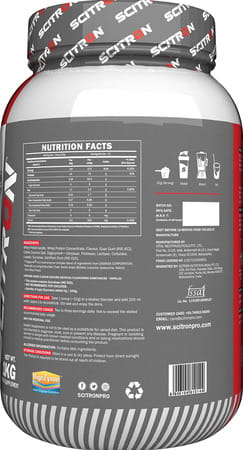 Scitron Essential Whey Protein 2.2 Lbs - 1 Kg (Chocolate)