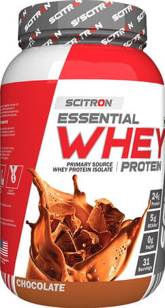 Scitron Essential Whey Protein 2.2 Lbs - 1 Kg (Chocolate)