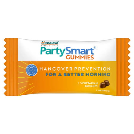 Himalaya Partysmart Hangover Prevention For Better Morning 5 Vegetarian Gummies