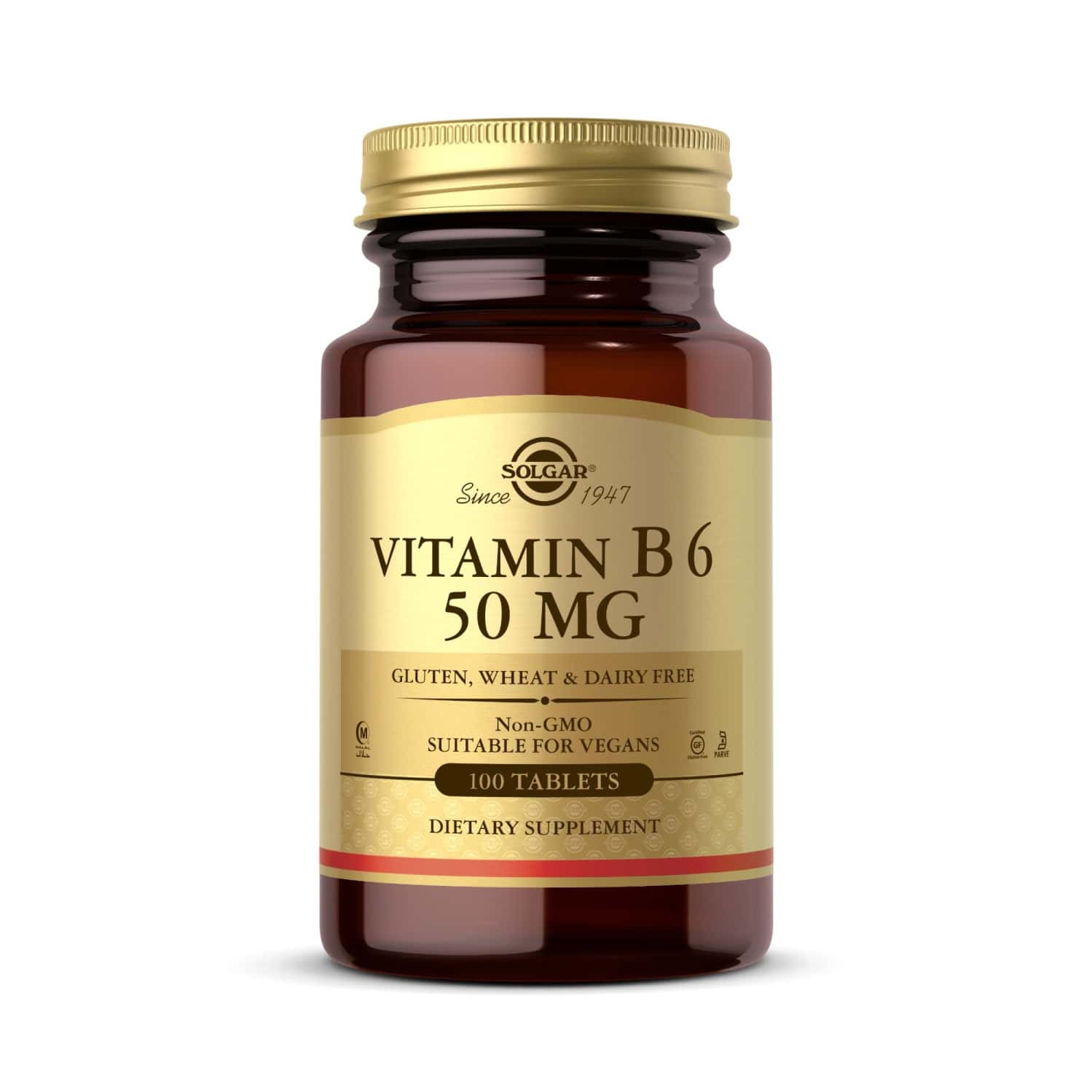 Solgar Vitamin B6-100 Tablets 50 Mg