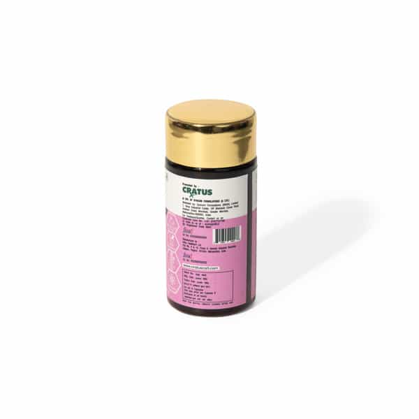 Cratus Grapeseed Extract: Supports Heart Health Enhances Skin Fortified With Vitamin E 60 Capsules
