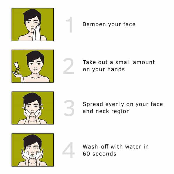 Ustraa Face Wash - For Oily Skin - 200 Gm