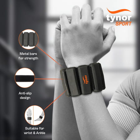 Tynor Tynofit Weight Cuff - 1/2 Kg | 1 Pair