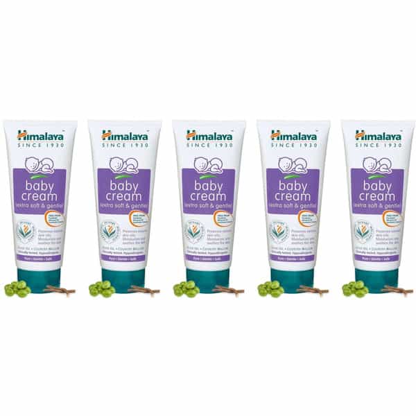 Himalaya Baby Cream (200 Ml) X Pack 5 (1000 Ml)