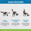 Everactiv Ecorider Power Wheelchair With Additional Headrest