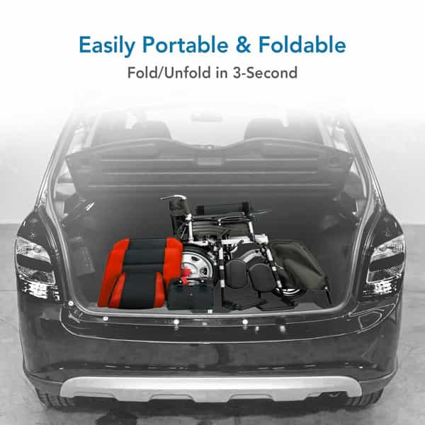 Everactiv Ecorider Power Wheelchair With Additional Headrest
