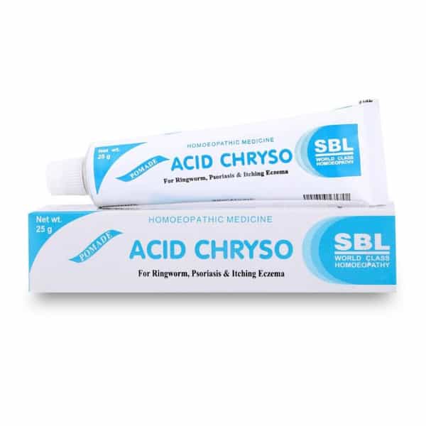 Sbl Acid Chryso Ointment 25 Gm Pack Of 2