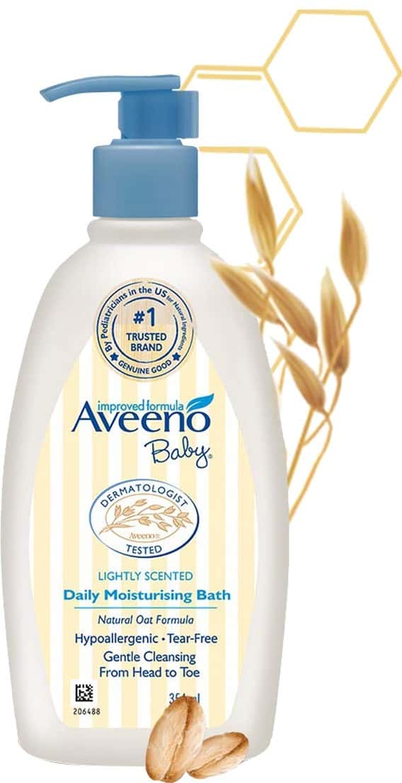 Aveeno Baby Wash Daily Moisturizing Bath Bottle Of 354 Ml