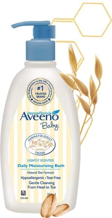 Aveeno Baby Wash Daily Moisturizing Bath Bottle Of 354 Ml