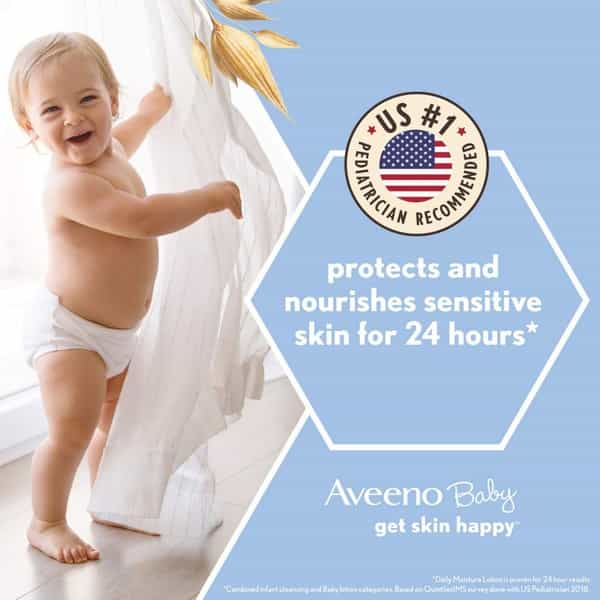 Aveeno Baby Wash Daily Moisturizing Bath Bottle Of 354 Ml