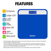 Venus (India) Electronic Digital Personal Bathroom Weight Machine | Upto 180Kg | Eps-2799 Blue