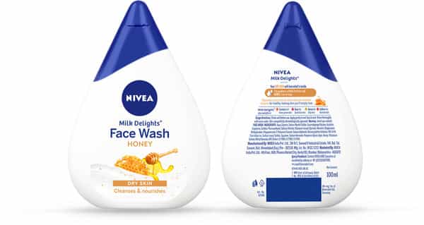 Nivea Milk Delights Honey Facewash - 100 Ml