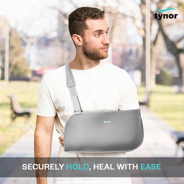 Tynor Pouch Arm Sling Baggy Grey Small 1 Unit