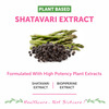 Bliss Welness Shatavari Biopiperine Supplement | Menopause & Lactation Support |60 Veg Tablets