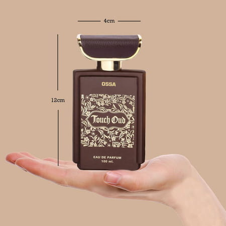 Ossa Touch Oud Eau De Parfum Ambery And Oud Notes | For Men And Women | 100 Ml
