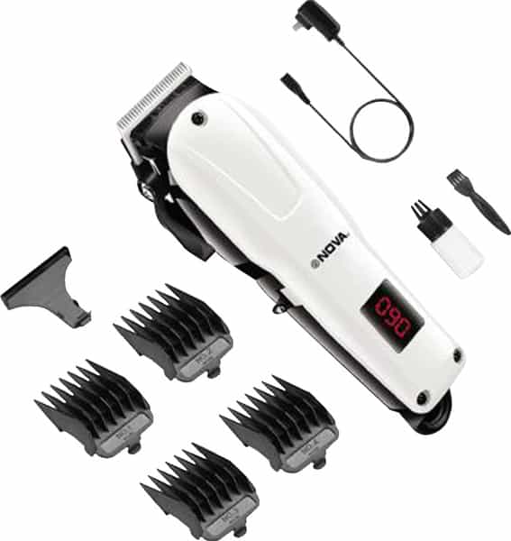 Nova Professional Rechargeable And Cordless Nht 1083 Hair Clipper Runtime: 120 Min Trimmer For Men