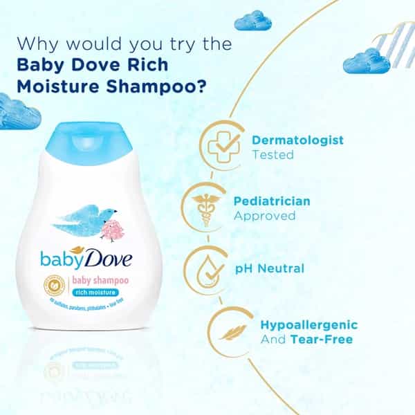 Baby Dove Rich Moisture Shampoo - 400 Ml