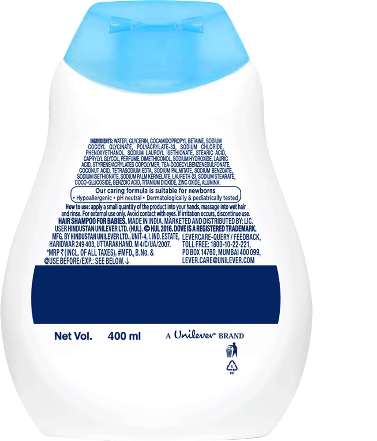 Buy BABY DOVE RICH MOISTURE SHAMPOO 400 ML Online & Get Upto 60 OFF