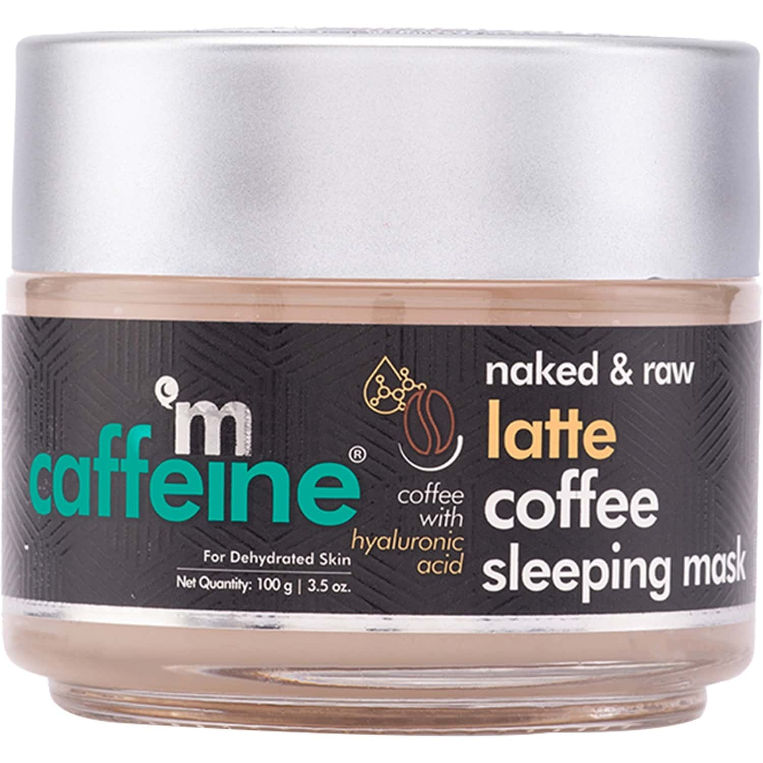 Buy MCAFFEINE LATTE COFFEE SLEEPING FACE MASK WITH NIACINAMIDE