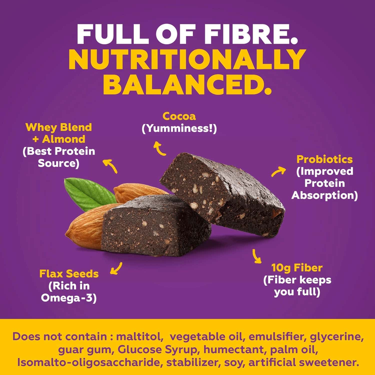 Buy YOGABAR NO ADDED SUGAR PROTEIN BAR VARIETY BOX PACK OF 6 Online