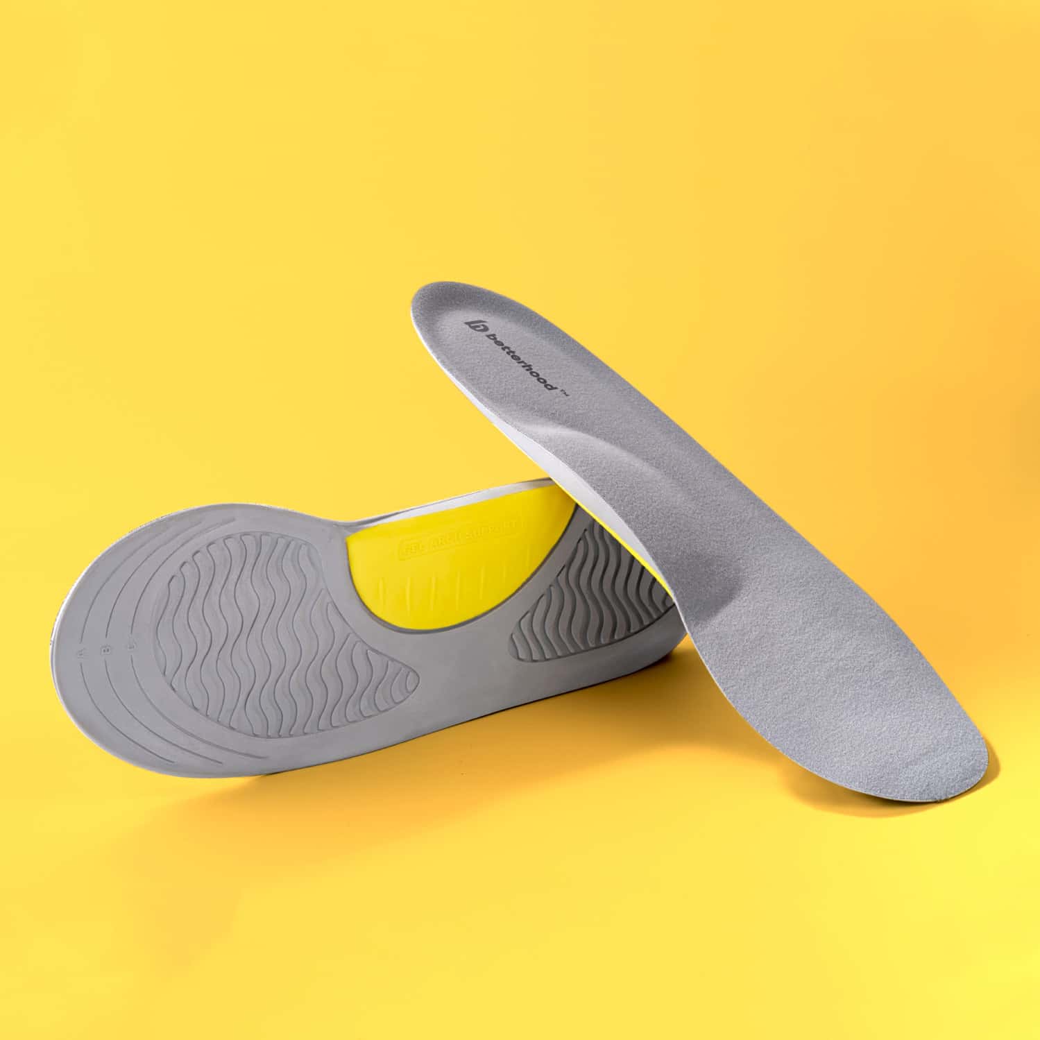 Betterhood Flat Feet Arch Support Orthopedic Ergonomic Gel Shoe Insoles (5-8 Uk)