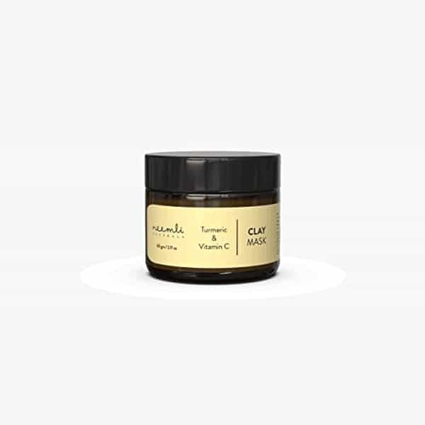 Neemli Naturals Turmeric & Vitamin C Clay Mask|Tan Removal Oil Control|Skin-Immunity Boosting (60G)